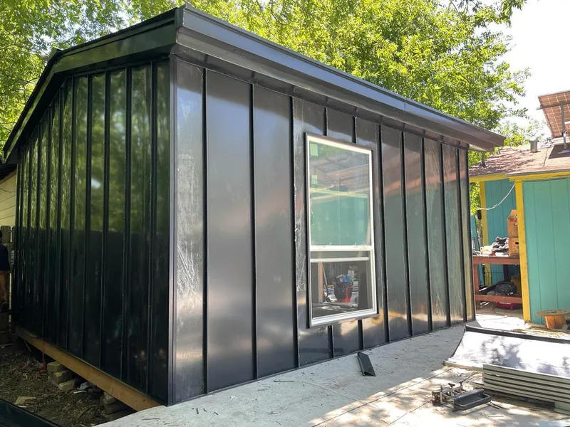 Black standing seam metal wall panels for Metal Roof Installation in Tamalpais-Homestead Valley